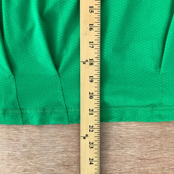 Lululemon CYB Tank Top Women Size 2 Green Striped Racerback Moisture Wicking - Picture 5 of 7